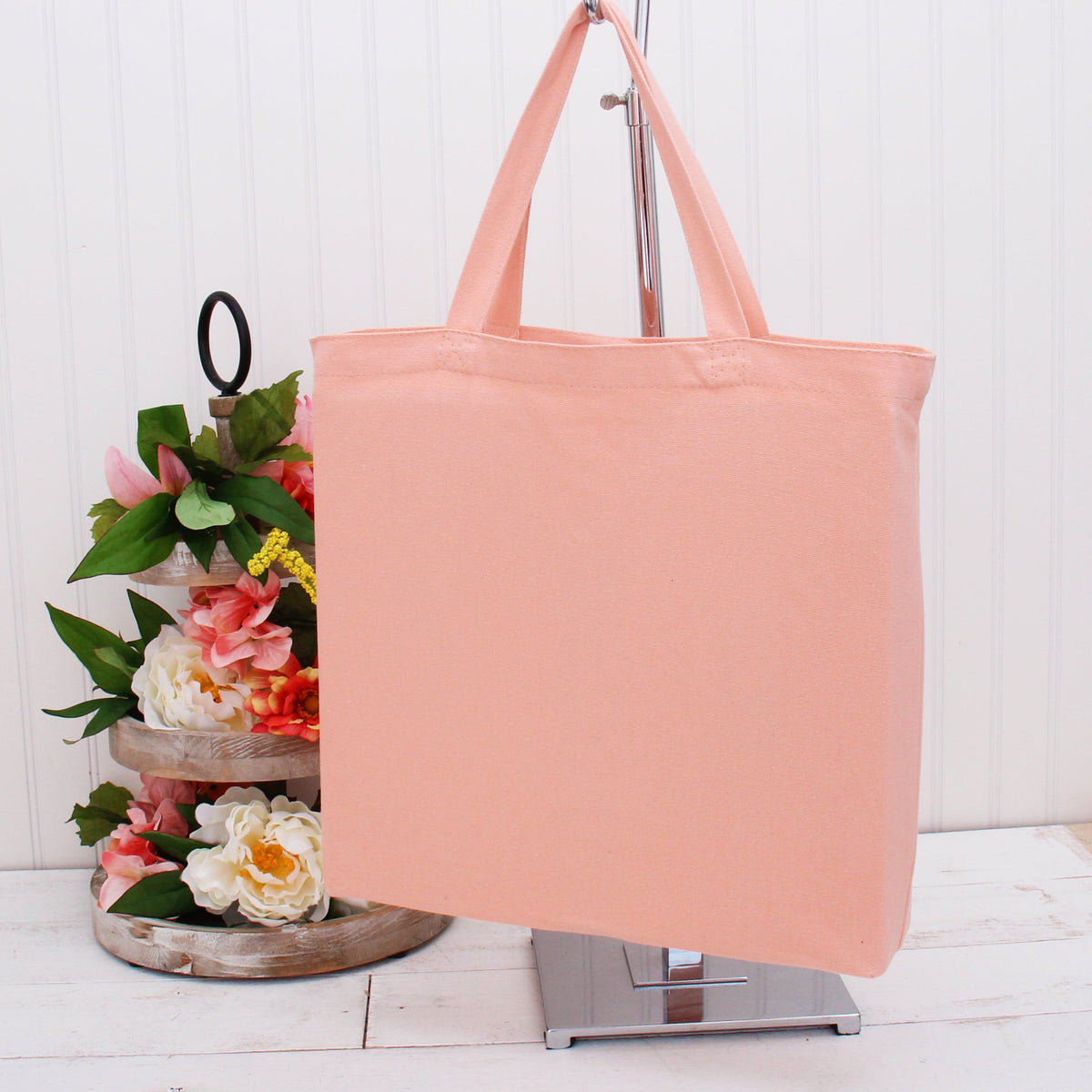 Glamadom Tote Coton Bag - Coral
