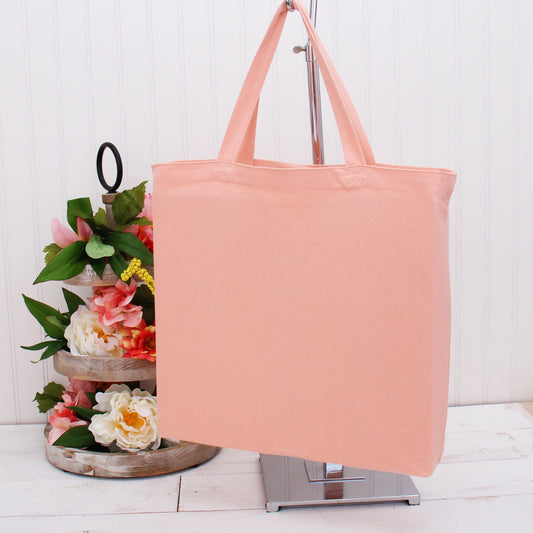 Glamadom Tote Coton Bag - Coral