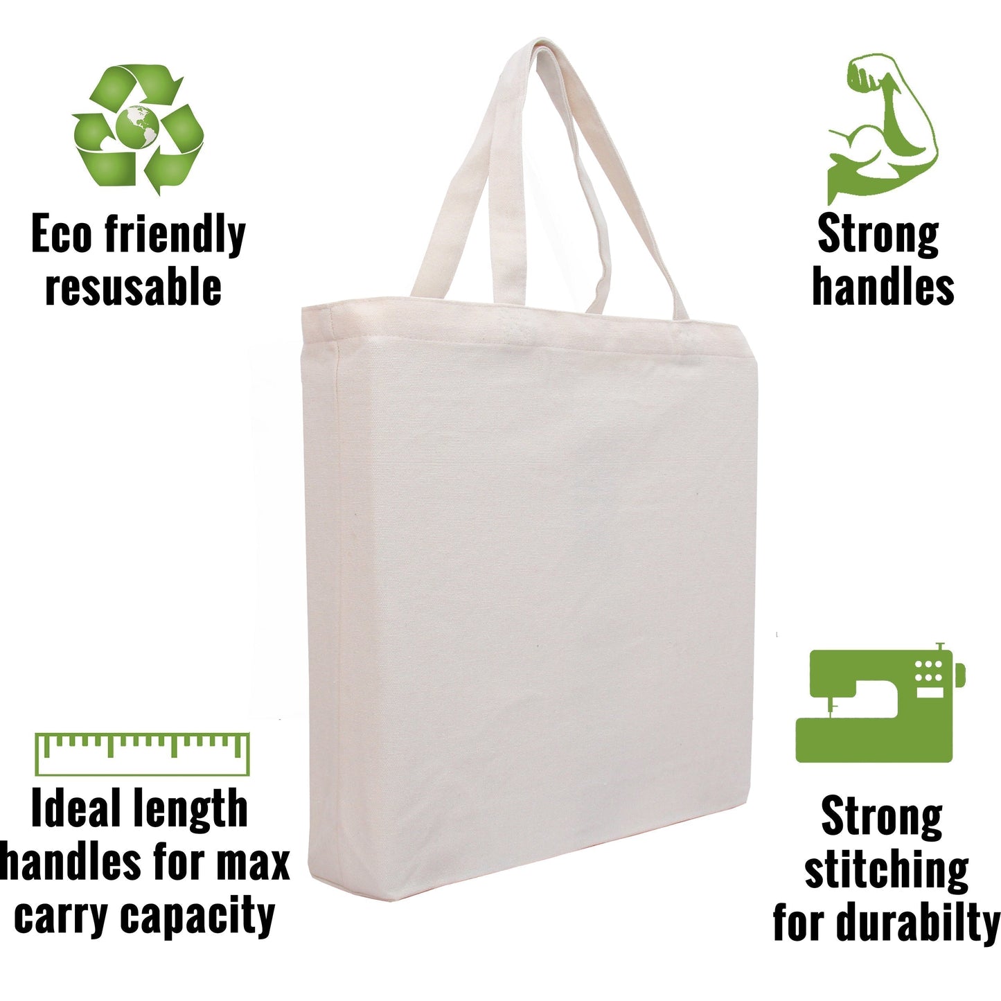 Glamadom Tote Coton Bag  -  Eco Friendly
